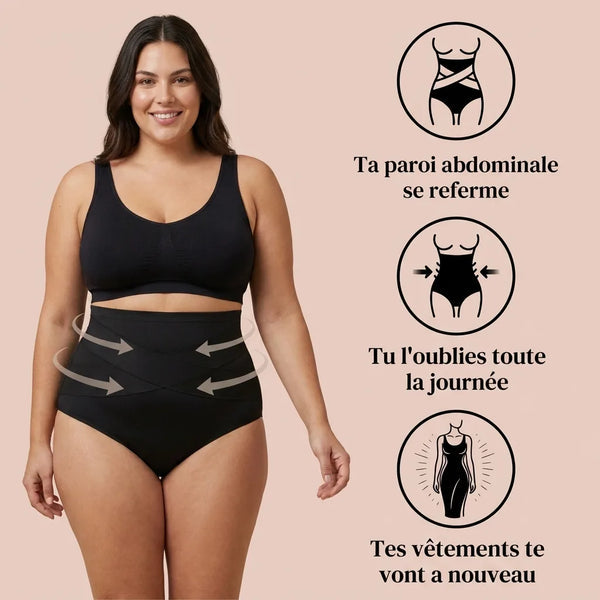 Culotte Qalya Sculpt™ Post-Partum — Compression 360°