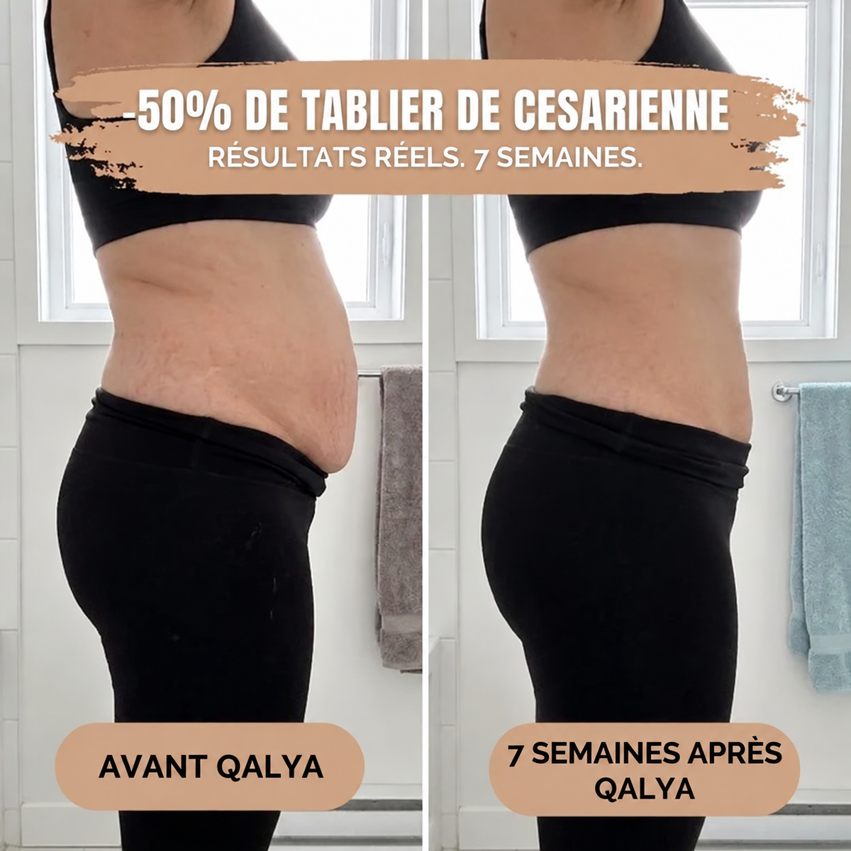 Culotte Qalya Sculpt™  Post-Partum — Compression 360°